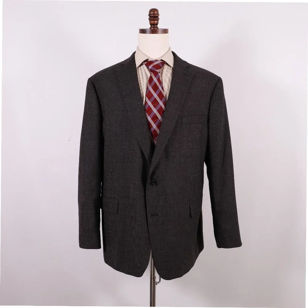 Stafford 52R Gray Sport Coat T842